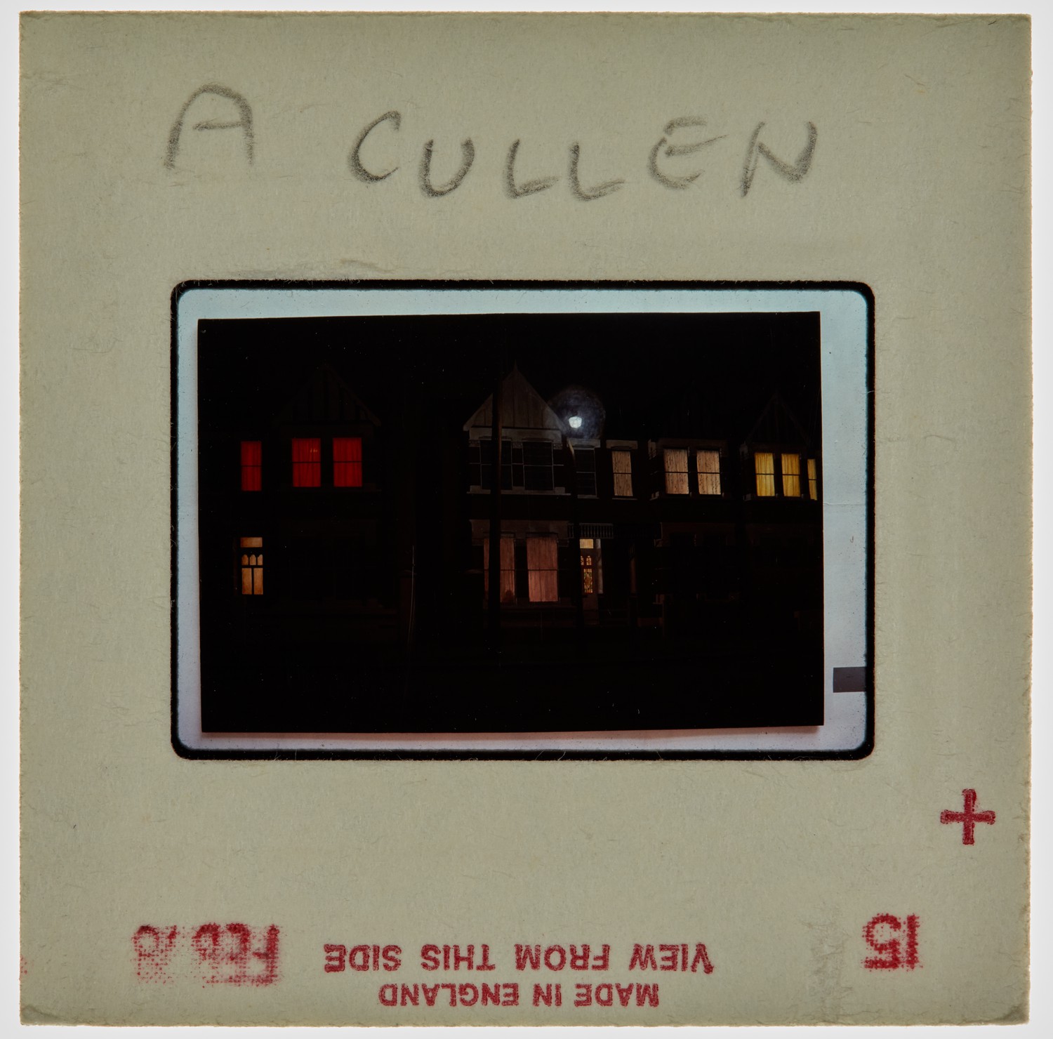 1978 Lord Carron Exhibition Slide - 'A Cullen'
