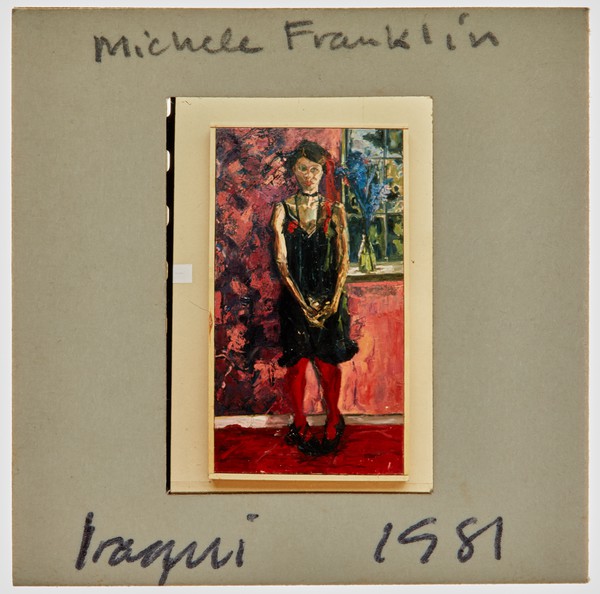 1981 Iraqi Exhibition Slide - 'Michele Franklin'