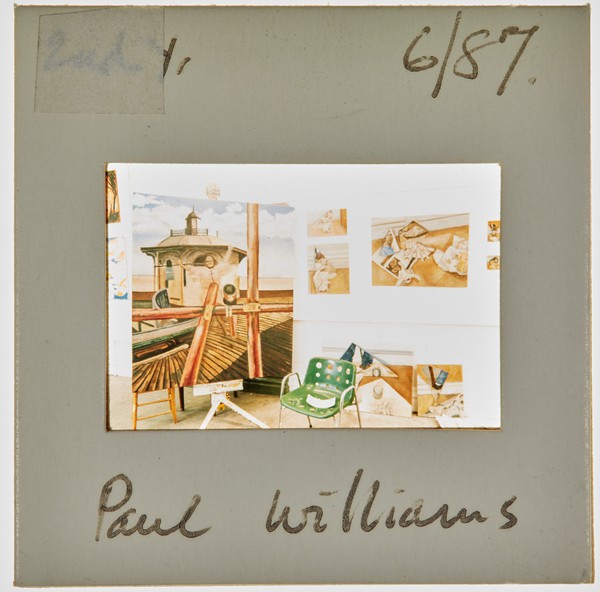 1987 1st Year Degree Show Slide - 'Paul Williams'