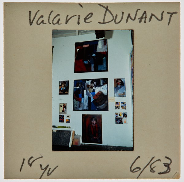 1983 1st Year Degree Show Slide - 'Valerie Dunant'
