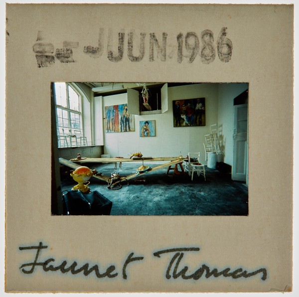 1986 BA Degree Show Slide - 'Jannet Thomas'