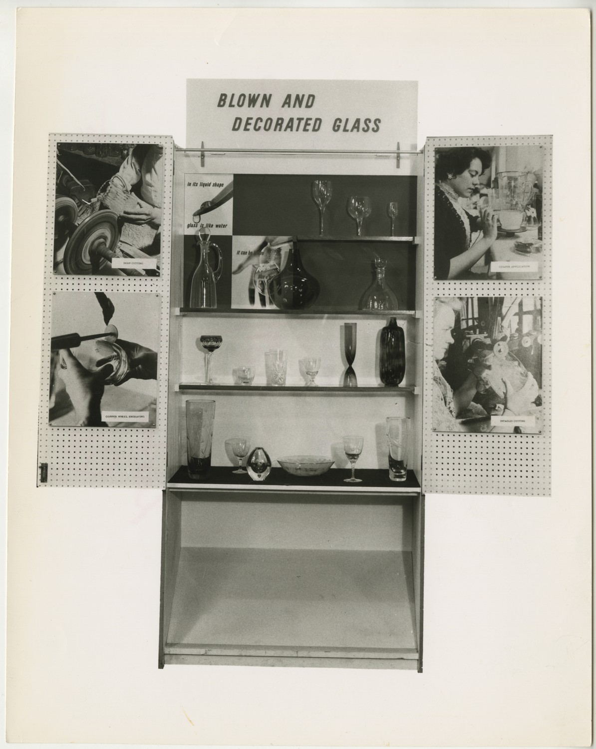 Blown and Decorated Glass - Photograph