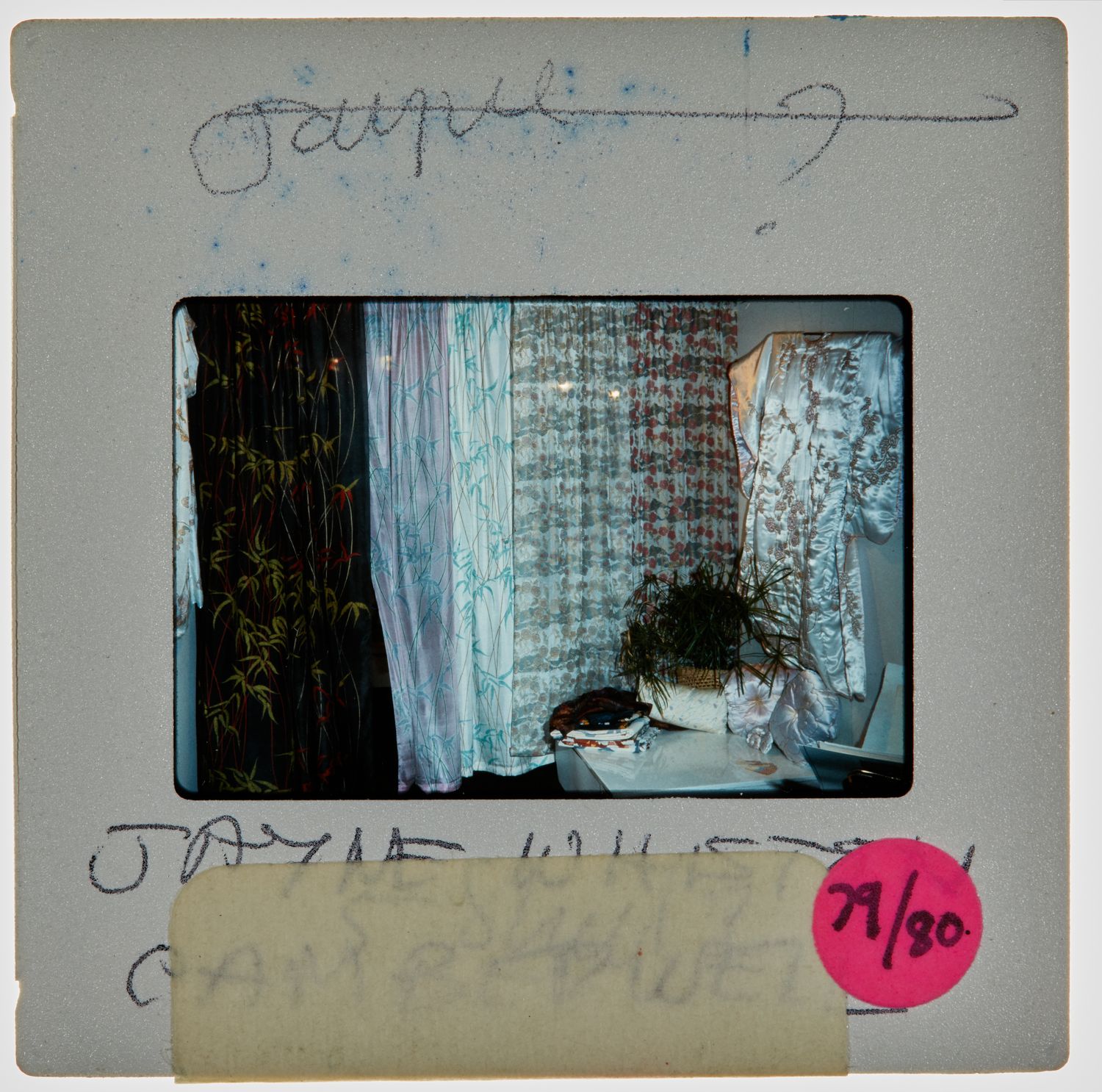 1980 3rd Year Degree Show Slide - 'Jayne Winston'