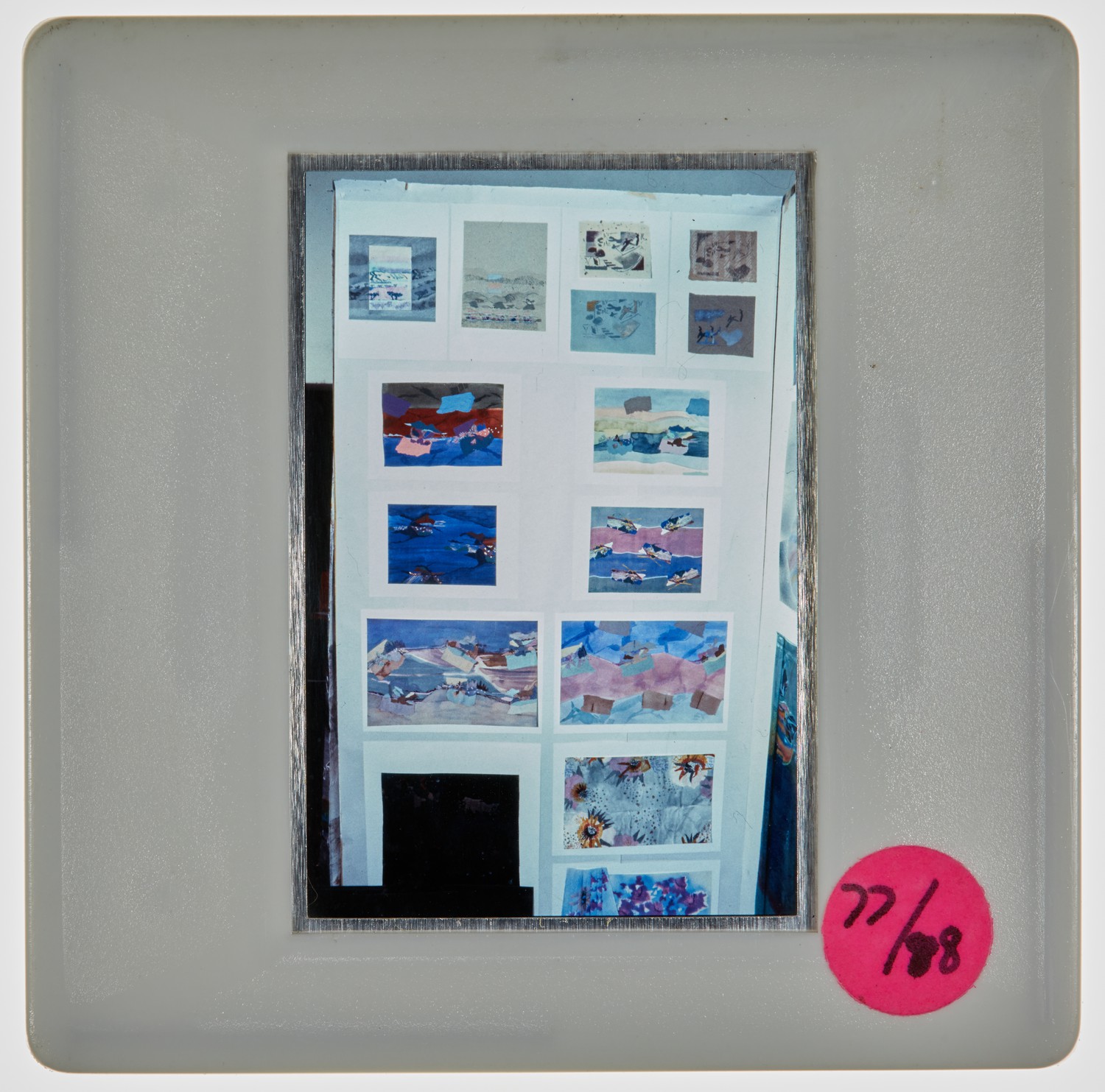 1978 3rd Year Degree Show Slide - Creator unknown