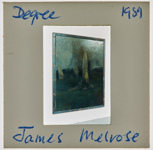 1989 BA Degree Show Slide - 'James Melrose'