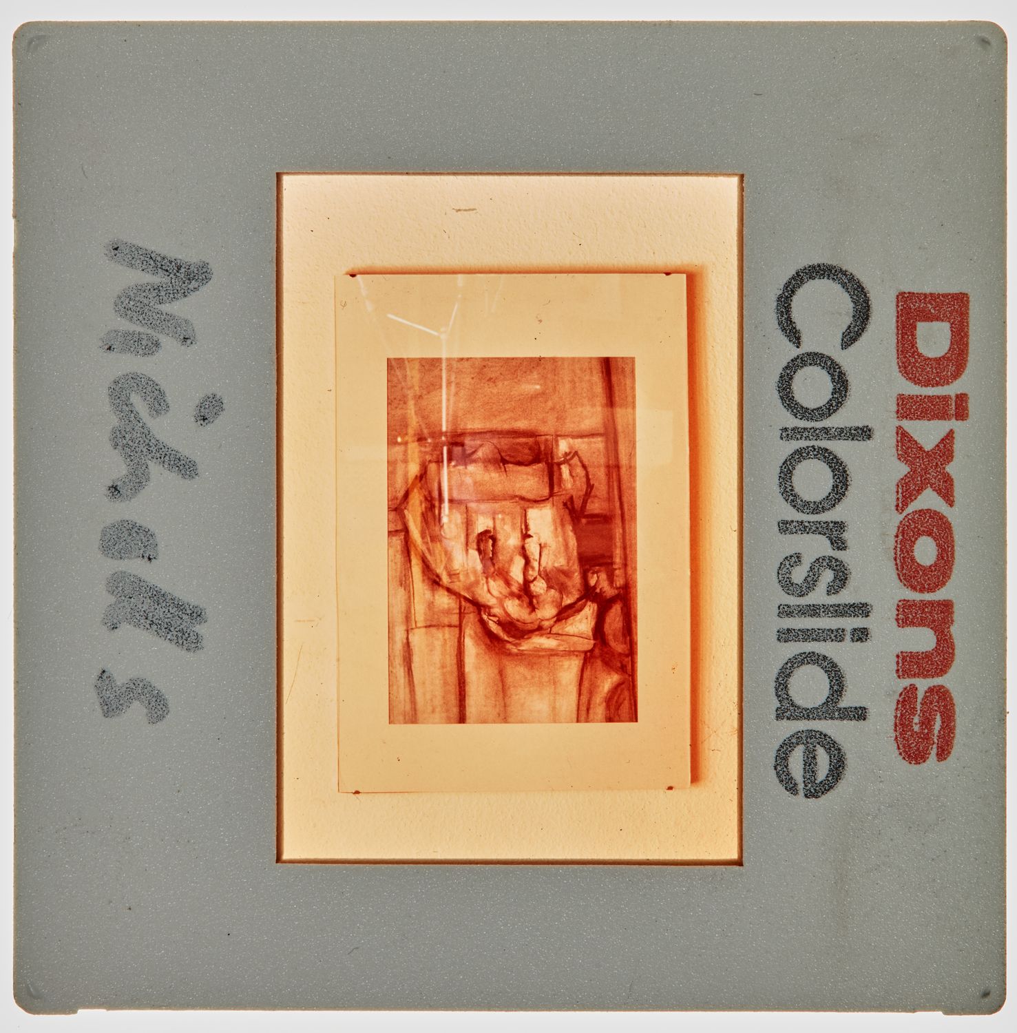 1975 BA Assessment Degree Show Slide - 'Nicholls'