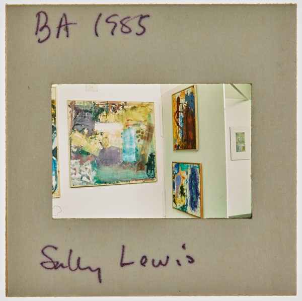 1985 BA Degree Show Slide - 'Sally Lewis'