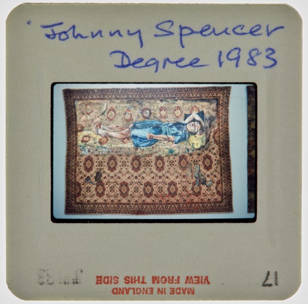 1983 BA Degree Show Slide - 'Johnny Spencer'