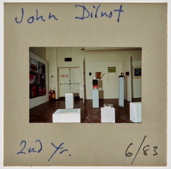 1983 2nd Year Degree Show Slide - 'John Dilnot'