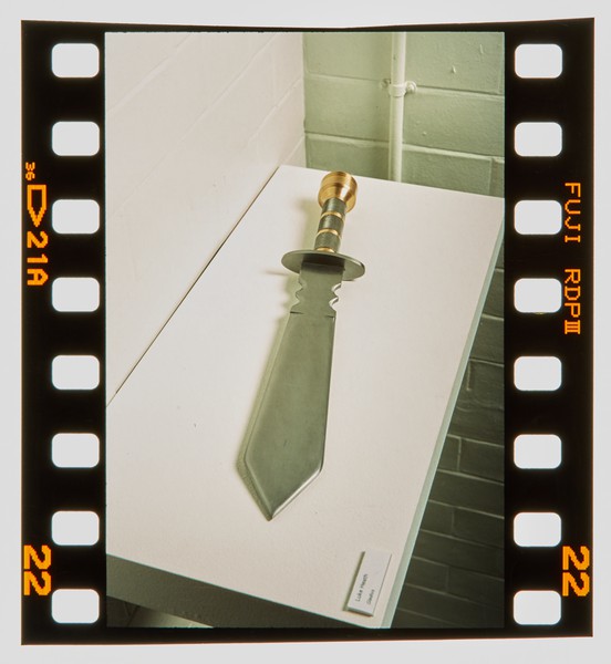 2001 BA Metalwork Degree Show Slide - Creator unknown