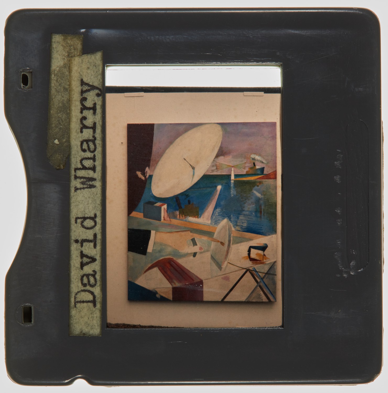 1971 Diploma in Painting Degree Show Slide - 'David Wharry'