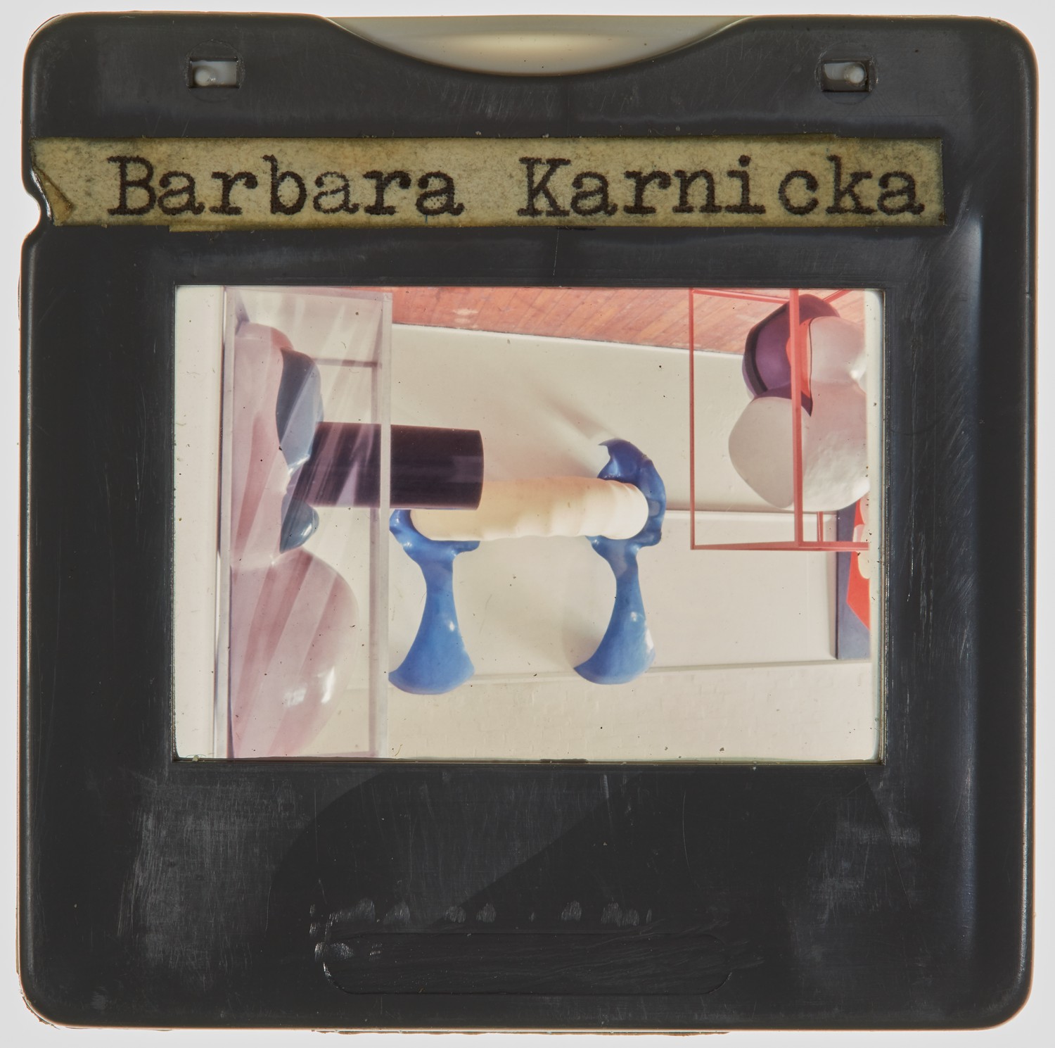 1971 Diploma in Painting Degree Show Slide - 'Barbara Karnicka'