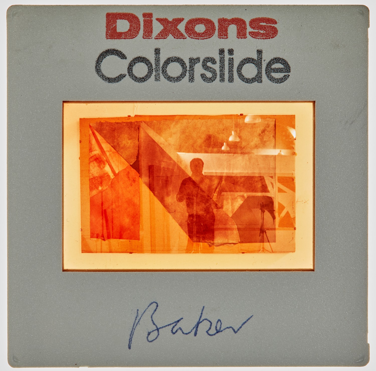 1975 BA Assessment Degree Show Slide - 'Baker'