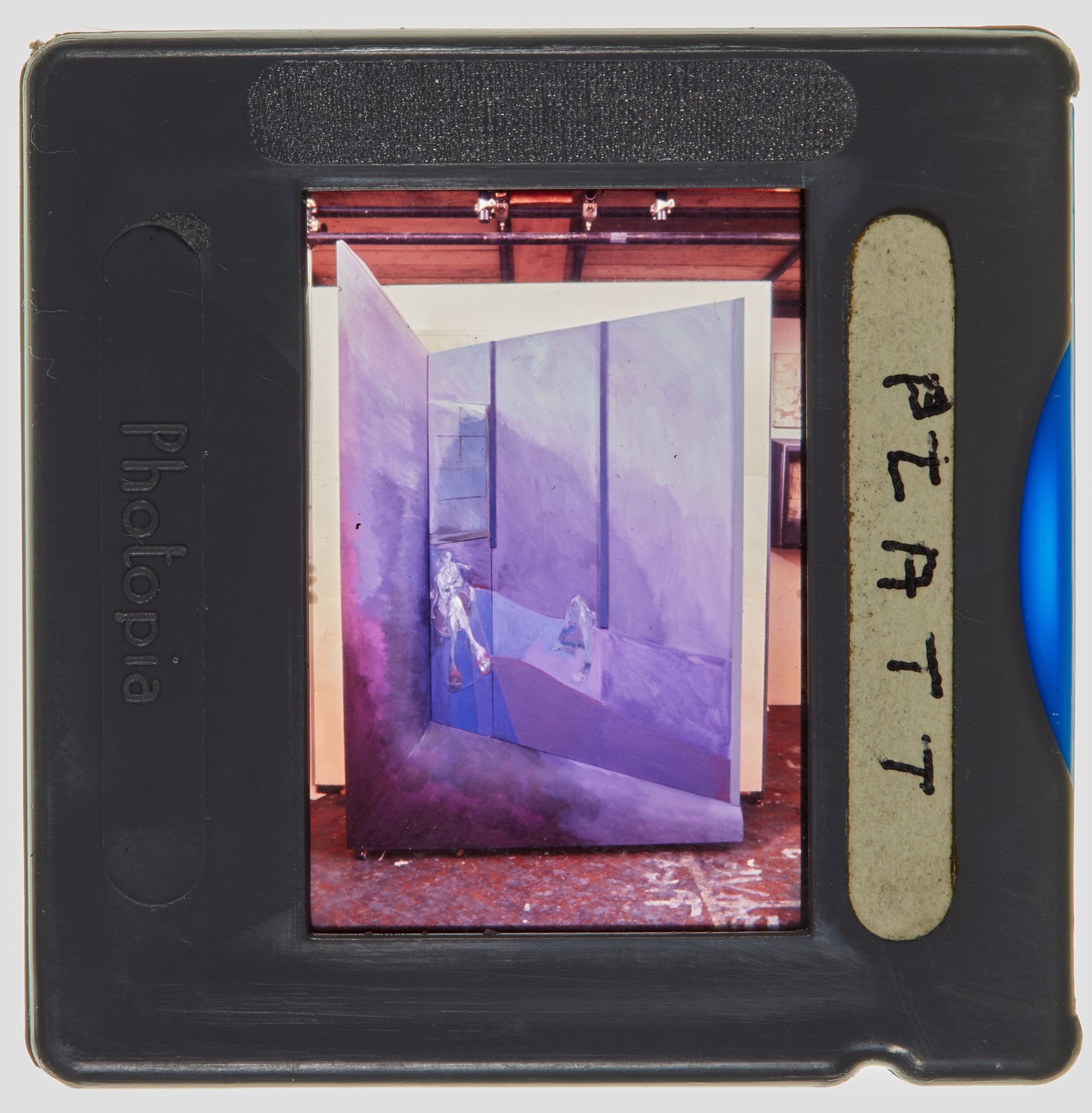 1967 Diploma in Painting Degree Show Slide - 'Platt'