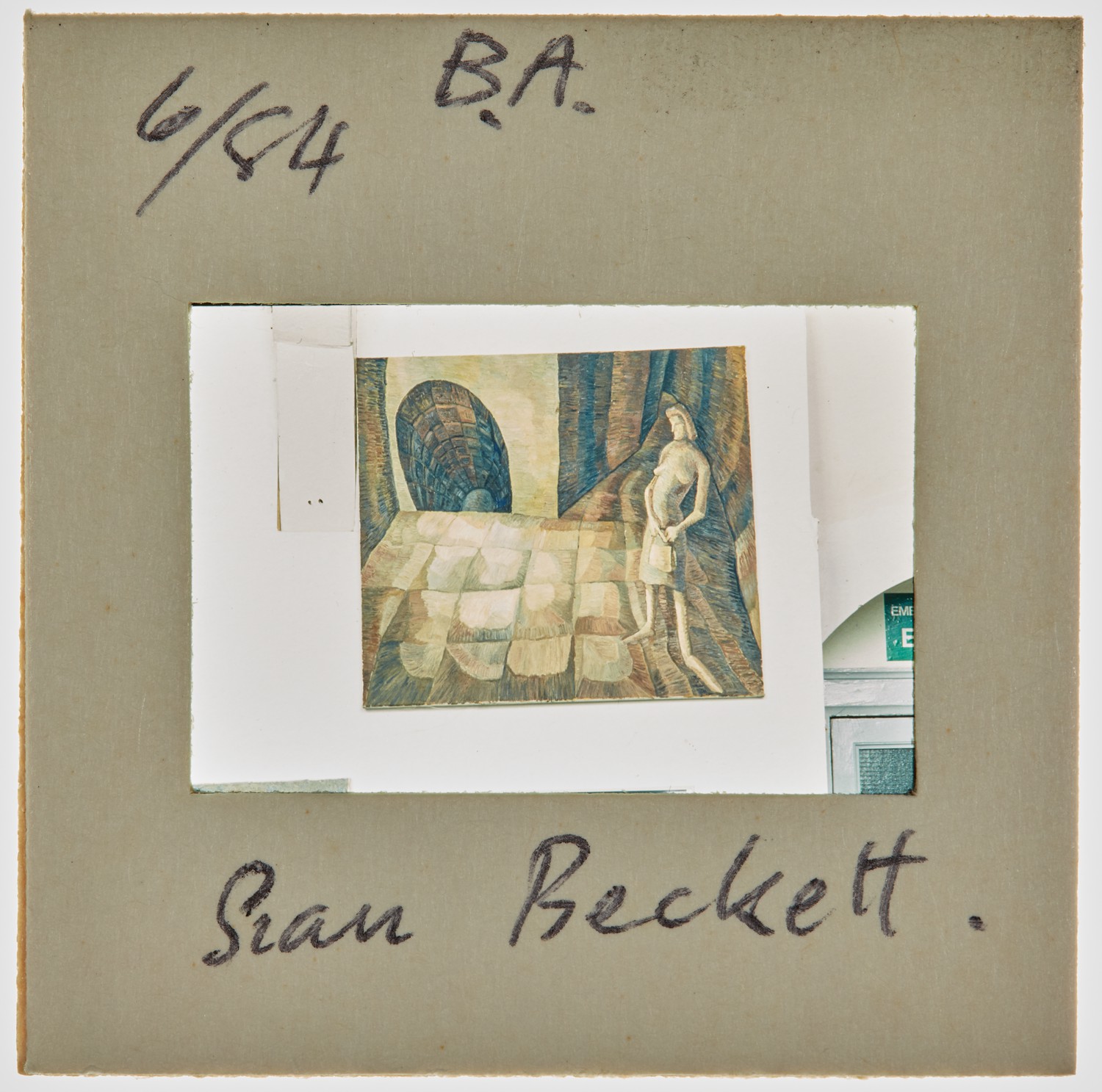 1984 BA Degree Show Slide - 'Sian Beckett'