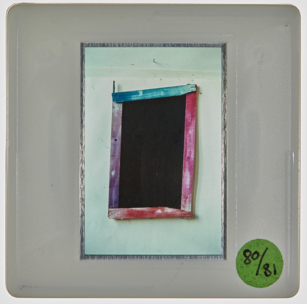 1981 1st Year 3D Design Major Task: Frames Slide - Creator unknown