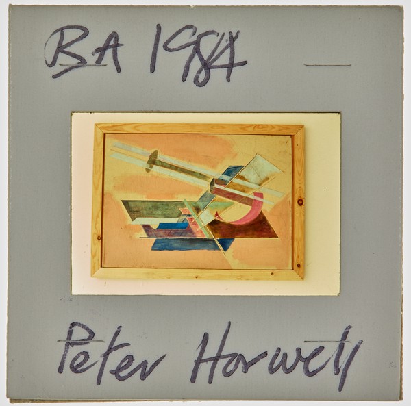 1984 BA Degree Show Slide - 'Peter Horwell'