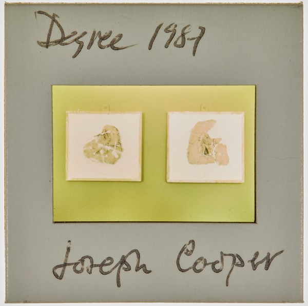 1987 BA Degree Show Slide - 'Joseph Cooper'