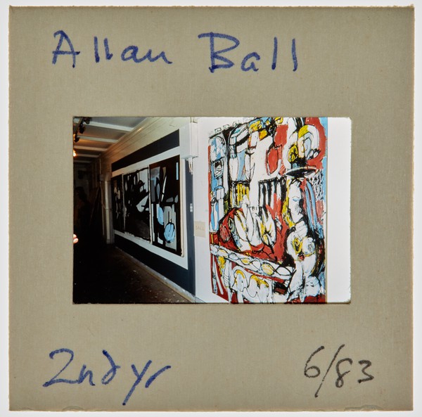 1983 2nd Year Degree Show Slide - 'Allan Ball'
