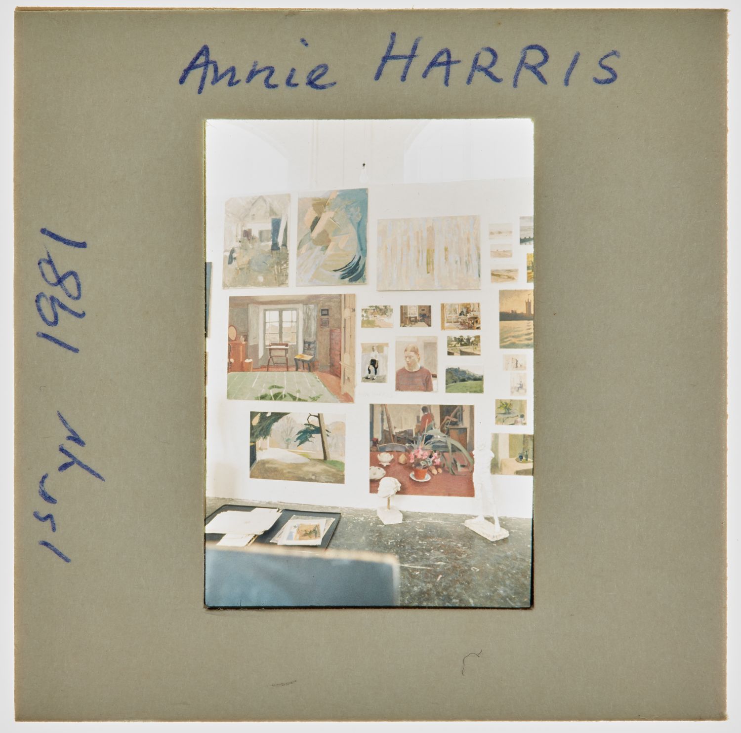 1981 1st Year Degree Show Slide - 'A Harris'