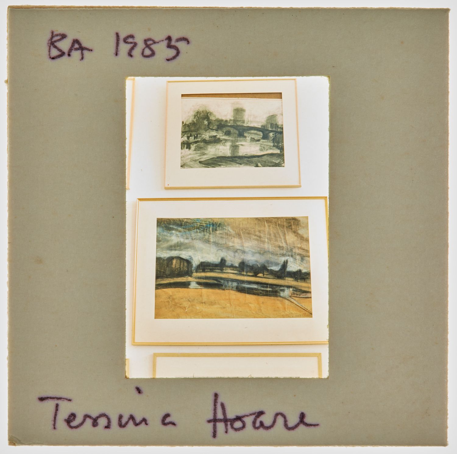 1985 BA Degree Show Slide - 'Tessina Hoare'
