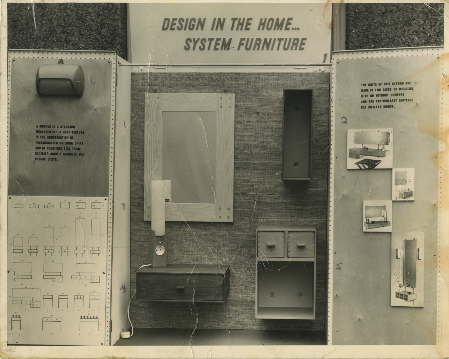 Design in the Home...System Furniture - Photograph