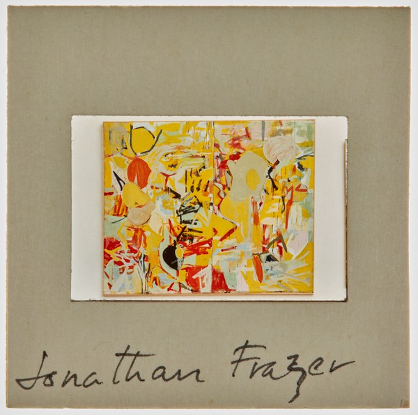 1986 South London Gallery Exhibition Slide - 'Jonathan Fraser'
