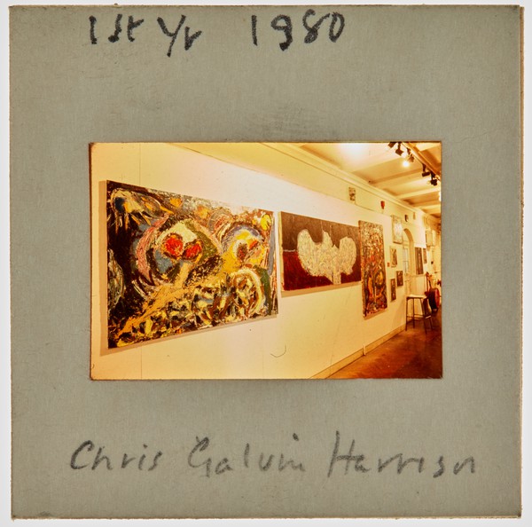 1980 1st Year Degree Show Slide - 'Chris Galvin Harrison'