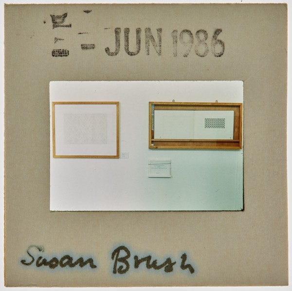 1986 BA Degree Show Slide - 'Susan Brush'