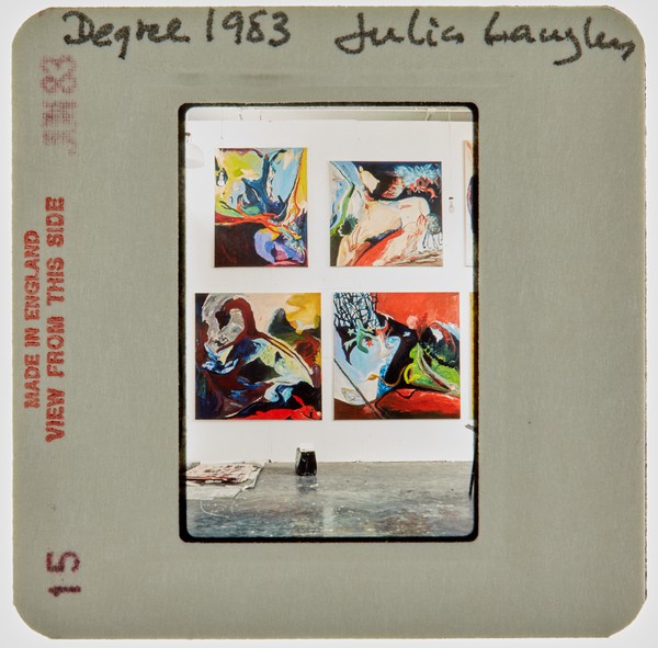 1983 BA Degree Show Slide - 'Julia Langley'