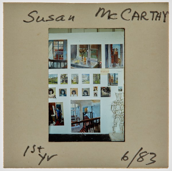 1983 1st Year Degree Show Slide - 'Susan McCarthy'