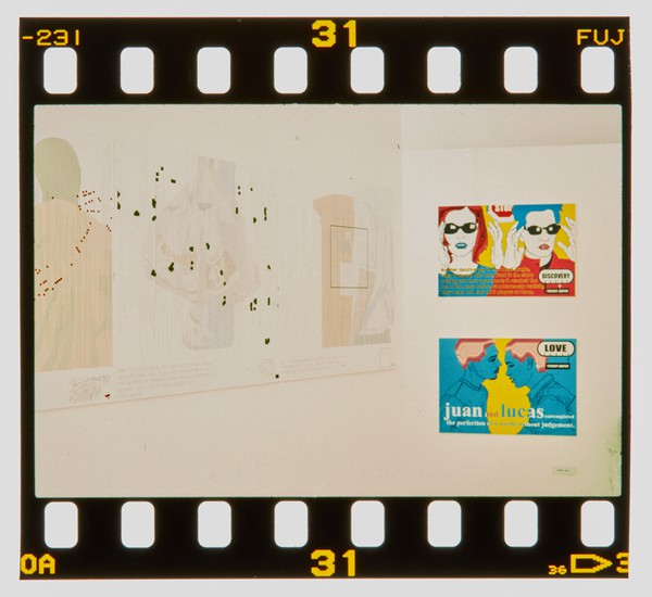 2000 BA(Hons) Graphic Design Degree Show Slide - Creator unknown