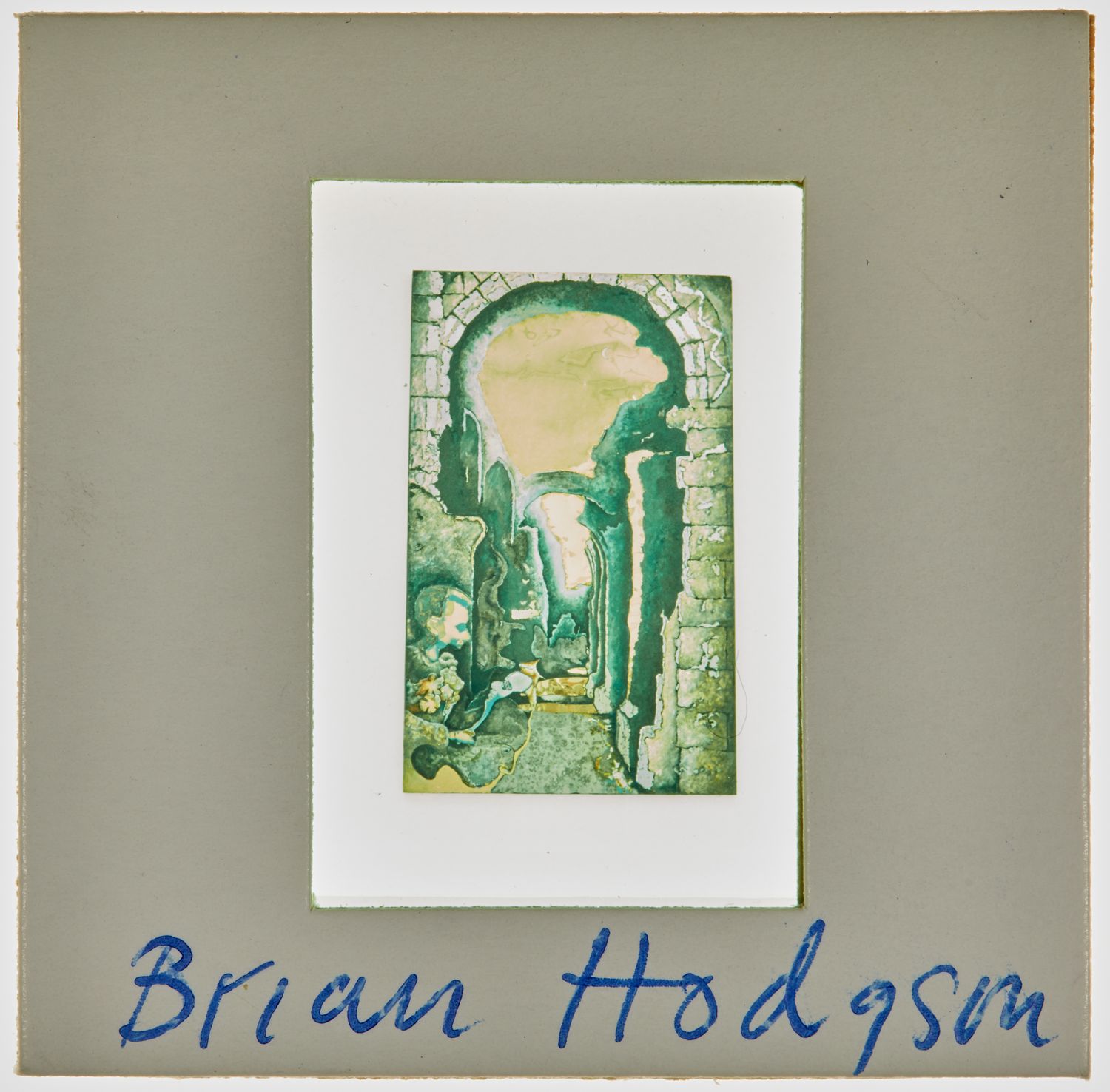 1988 BA Painting Degree Show Slide - 'Brian Hodgson'