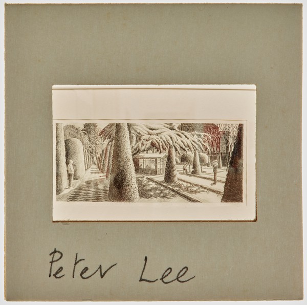 1986 South London Gallery Exhibition Slide - 'Peter Lee'