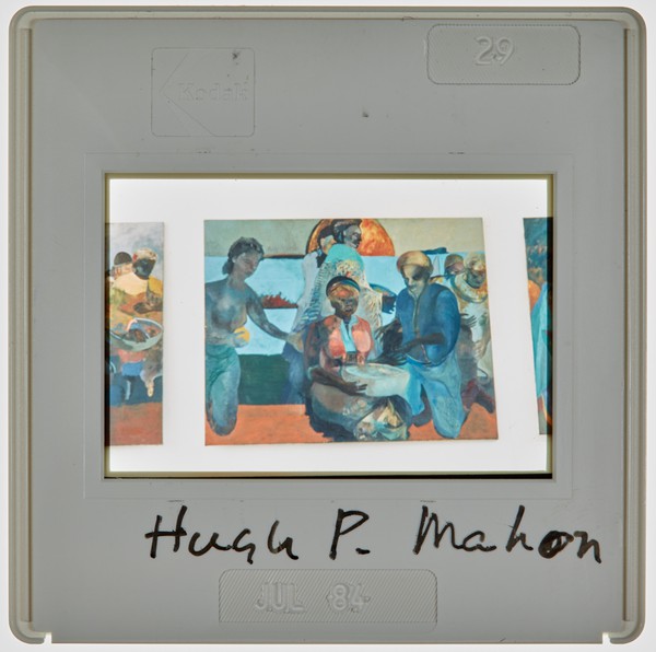 1984 2nd Year Degree Show Slide - 'Hugh P Mahon'