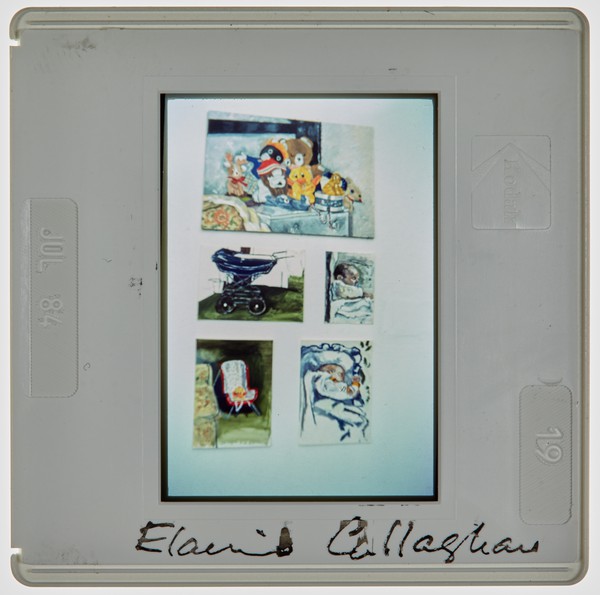 1984 2nd Year Degree Show Slide - 'Elaine Callaghan'