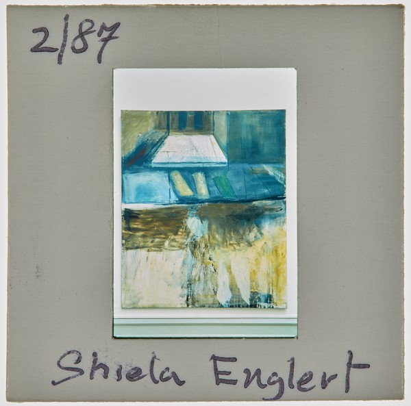 1987 South London Gallery Exhibition Slide - 'Sheila Englert'