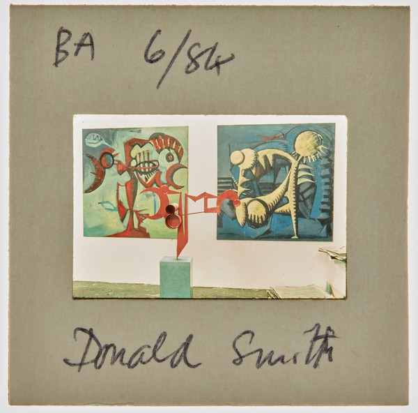 1984 BA Degree Show Slide - 'Donald Smith'