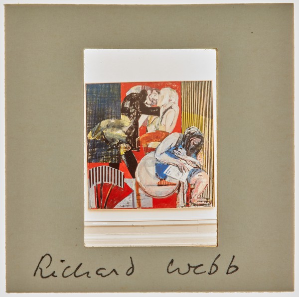 1986 South London Gallery Exhibition Slide - 'Richard Webb'
