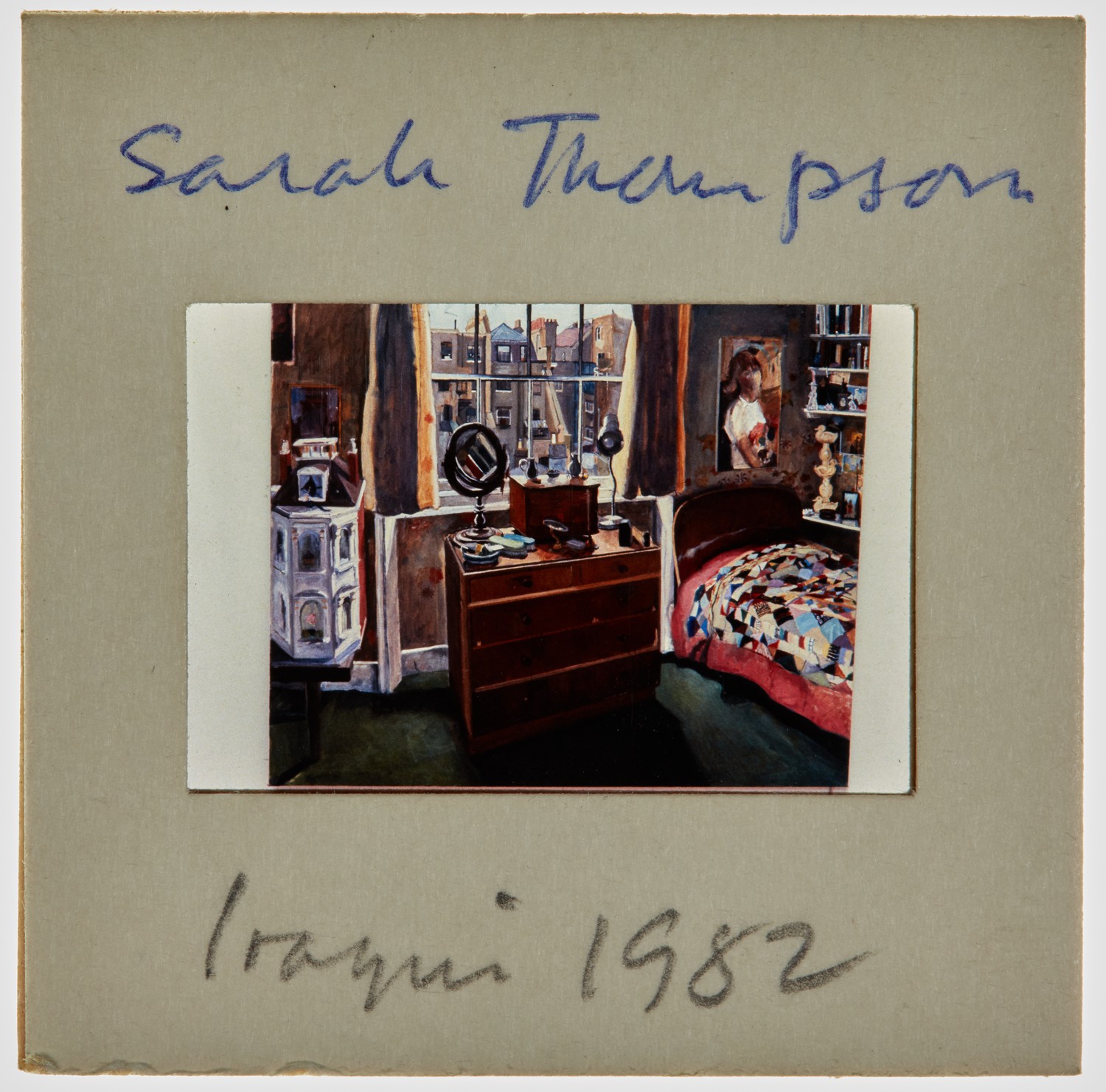 1982 Iraqi Exhibition Slide - 'Sarah Thompson'