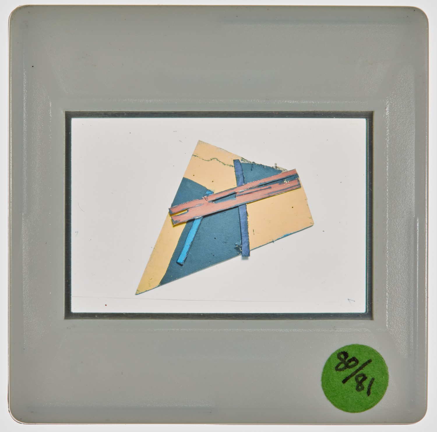 1981 1st Year 3D Design Major Task: Frames Slide - Creator unknown