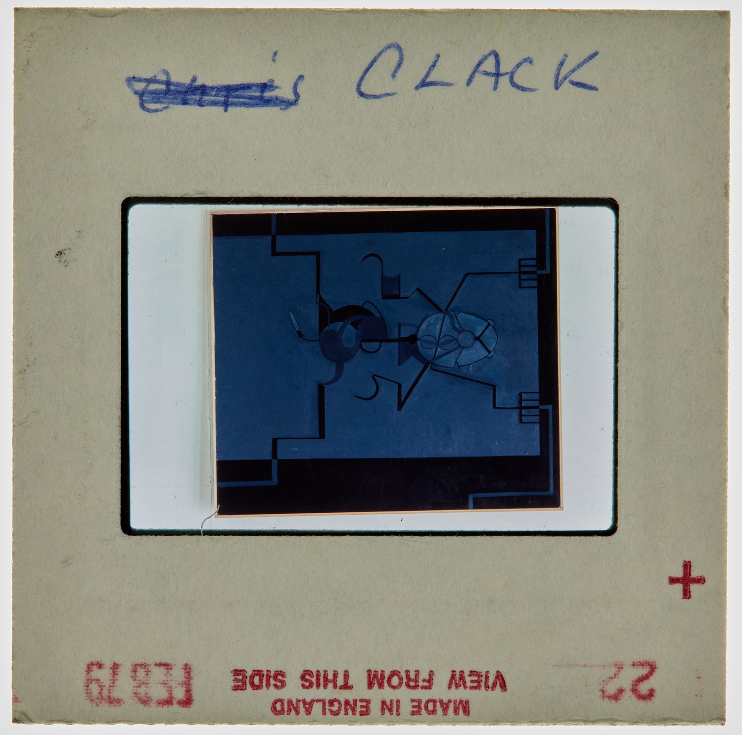 Iraqi Exhibition February 1979 Slide - 'Chris Clack'