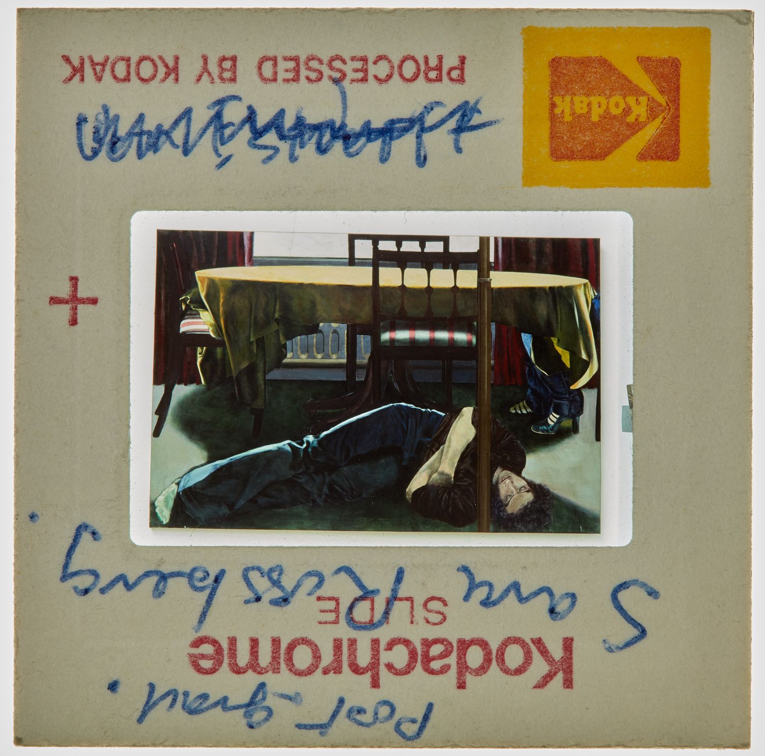 1978 BA Degree Show Slide - 'Sara Rossberg'