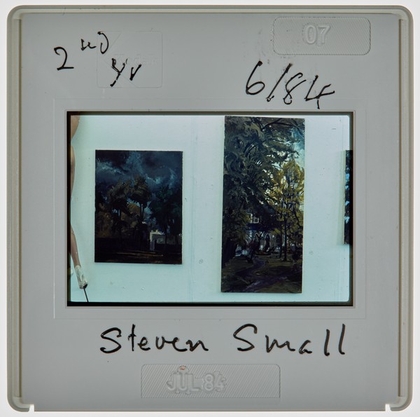 1984 2nd Year Degree Show Slide - 'Steven Small'