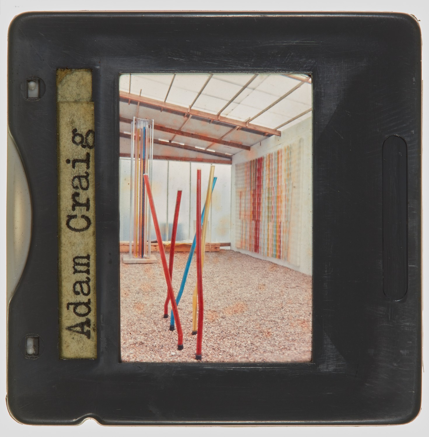 1970 Diploma in Painting Degree Show Slide - 'Adam Craig'