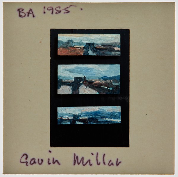 1985 BA Degree Show Slide - 'Gavin Millar'
