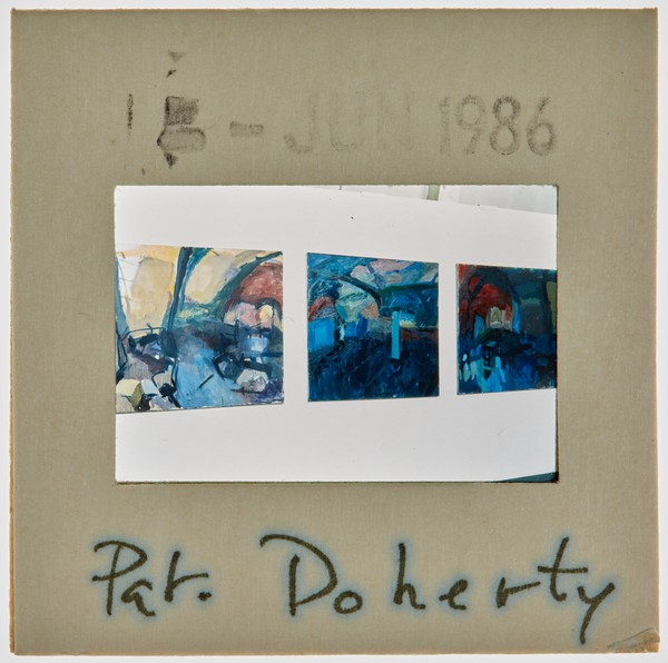 1986 BA Degree Show Slide - 'Pat Doherty'