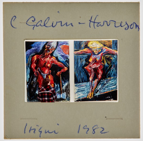 1982 Iraqi Exhibition Slide - 'C Galvin Harrison'