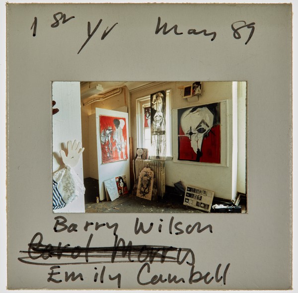 1989 1st Year Slide - 'Barry Wilson', 'Emily Campbell'