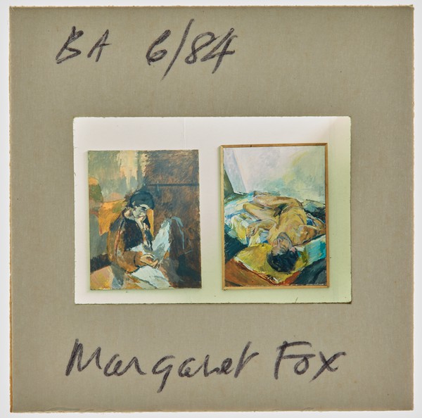 1984 BA Degree Show Slide - 'Margaret Fox'